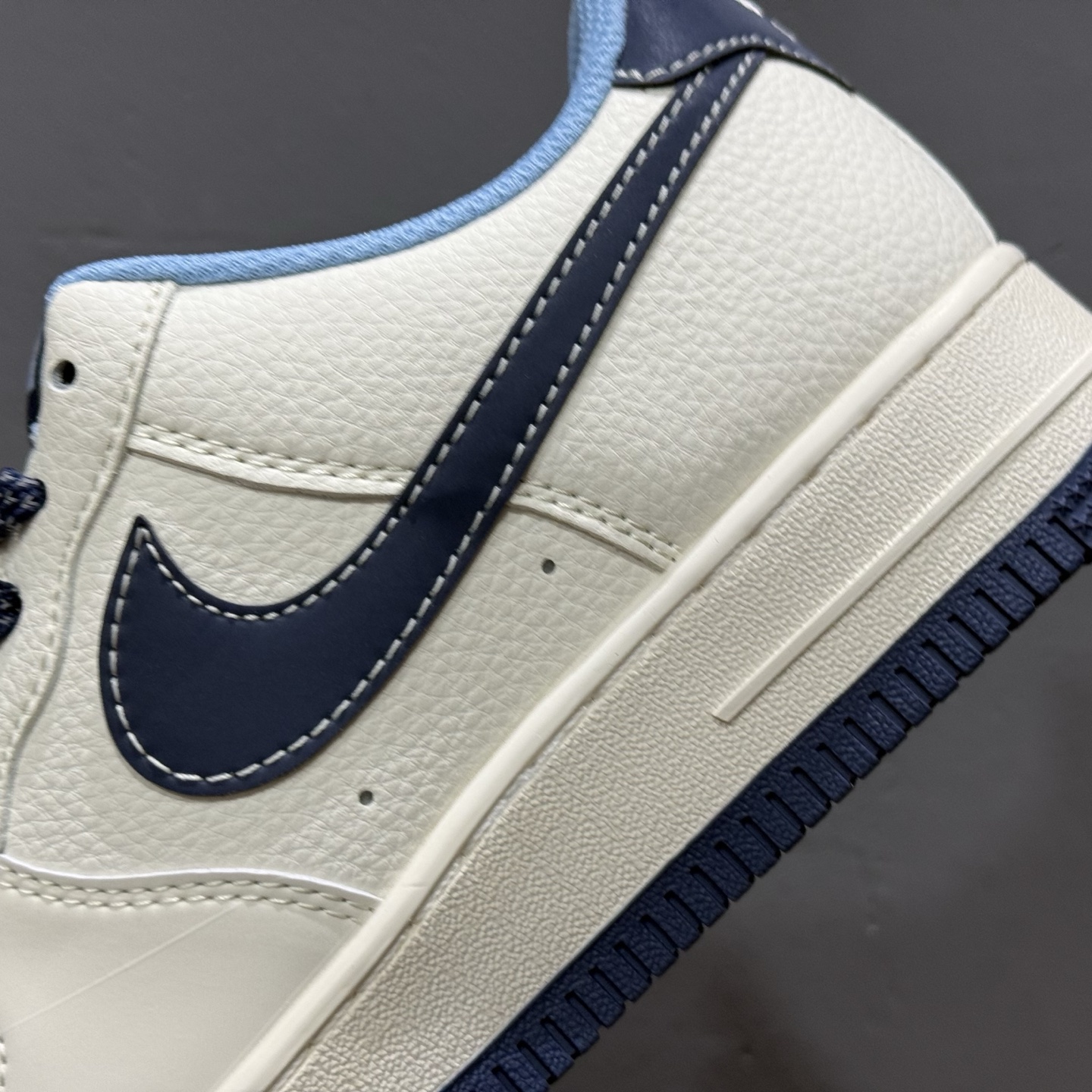 Nike Air Force 1'07 Supreme 联名 米白蓝 XS1958-565