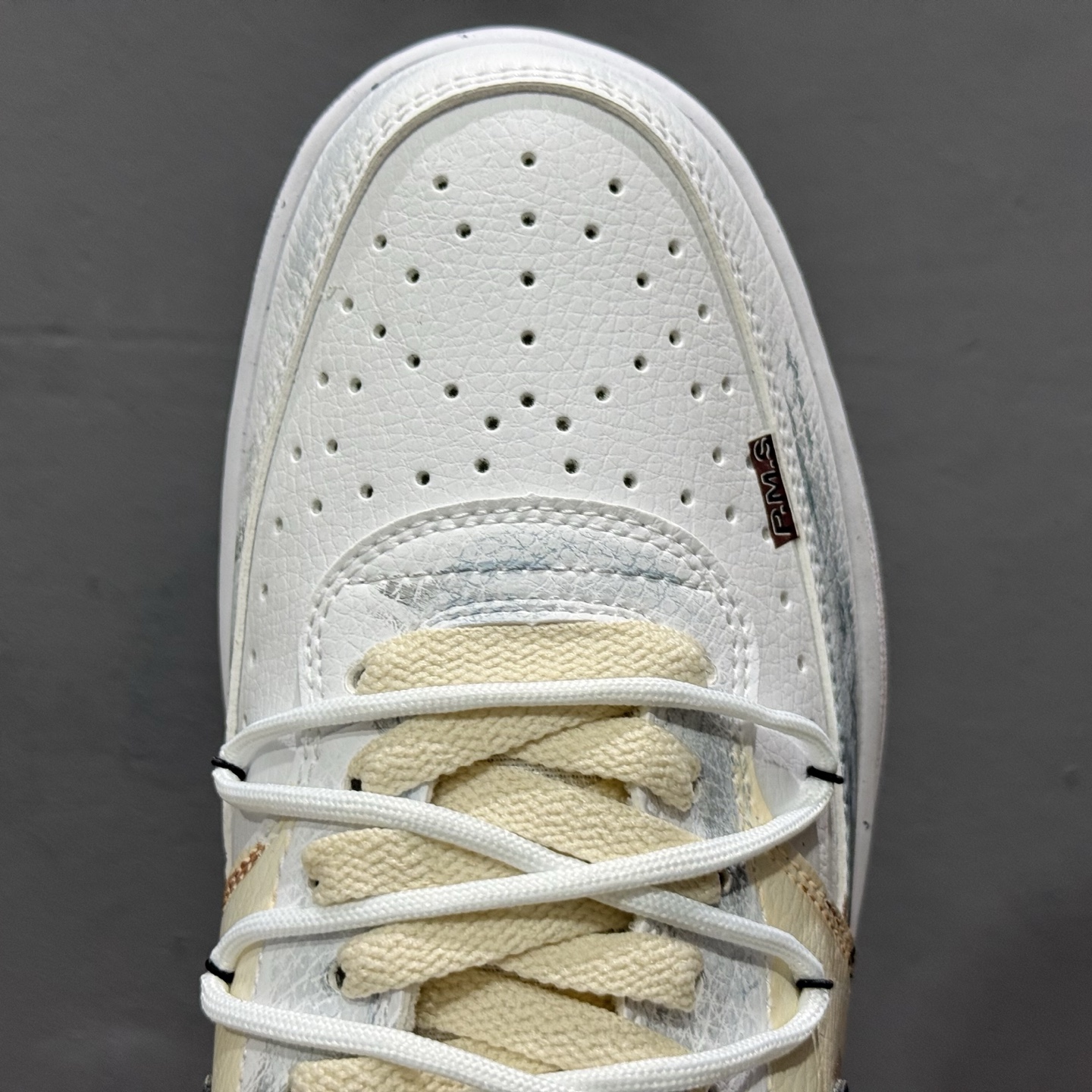 【定制球鞋】Nike Court Vision 街头涂鸦 蓝白色 DH2987-101