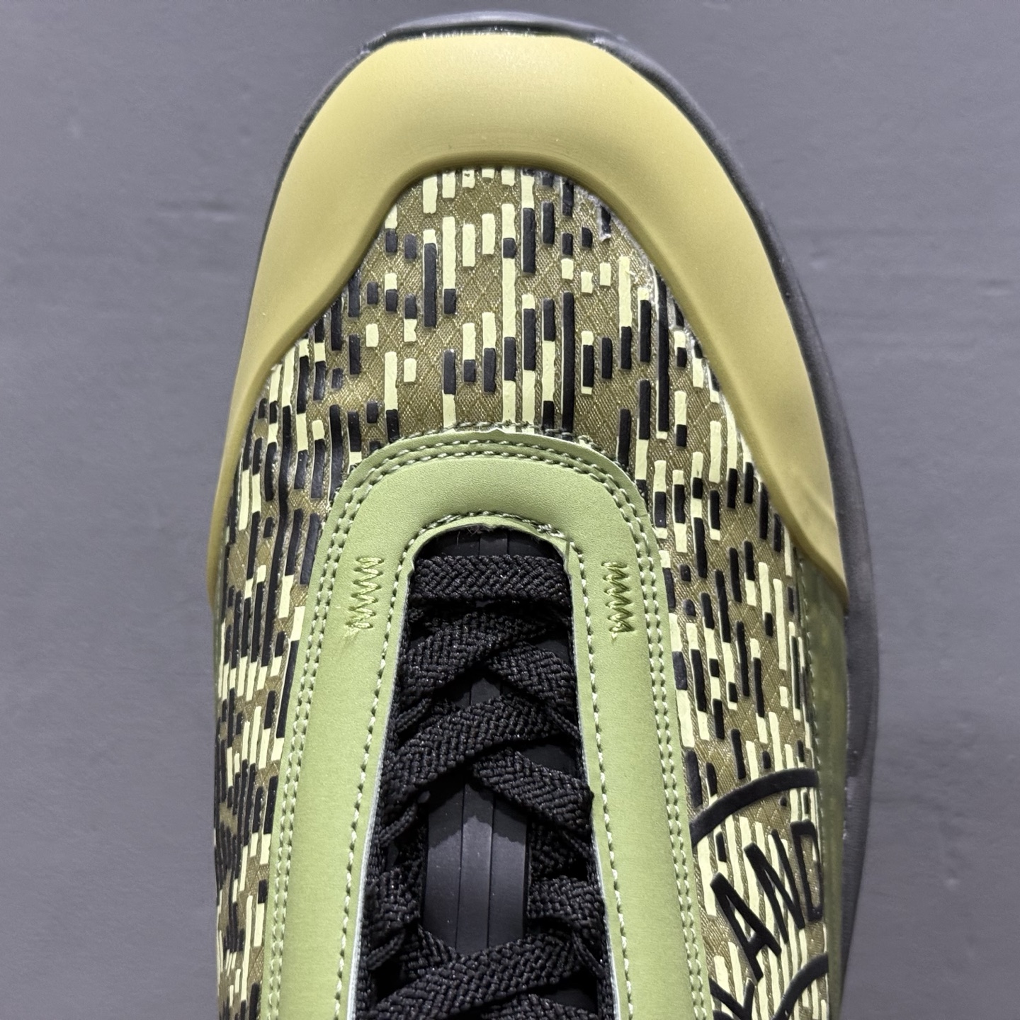 Stone Island Grime Panelled 石头岛黑褐色舒适时尚低帮生活休闲鞋