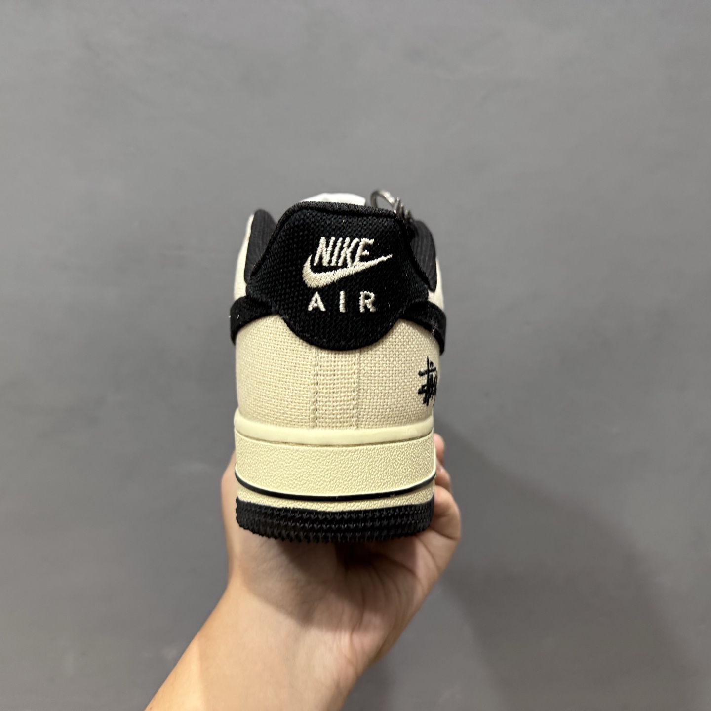 Nike Air Force 1'07 斯图西 联名 米白黑 XX3168-153