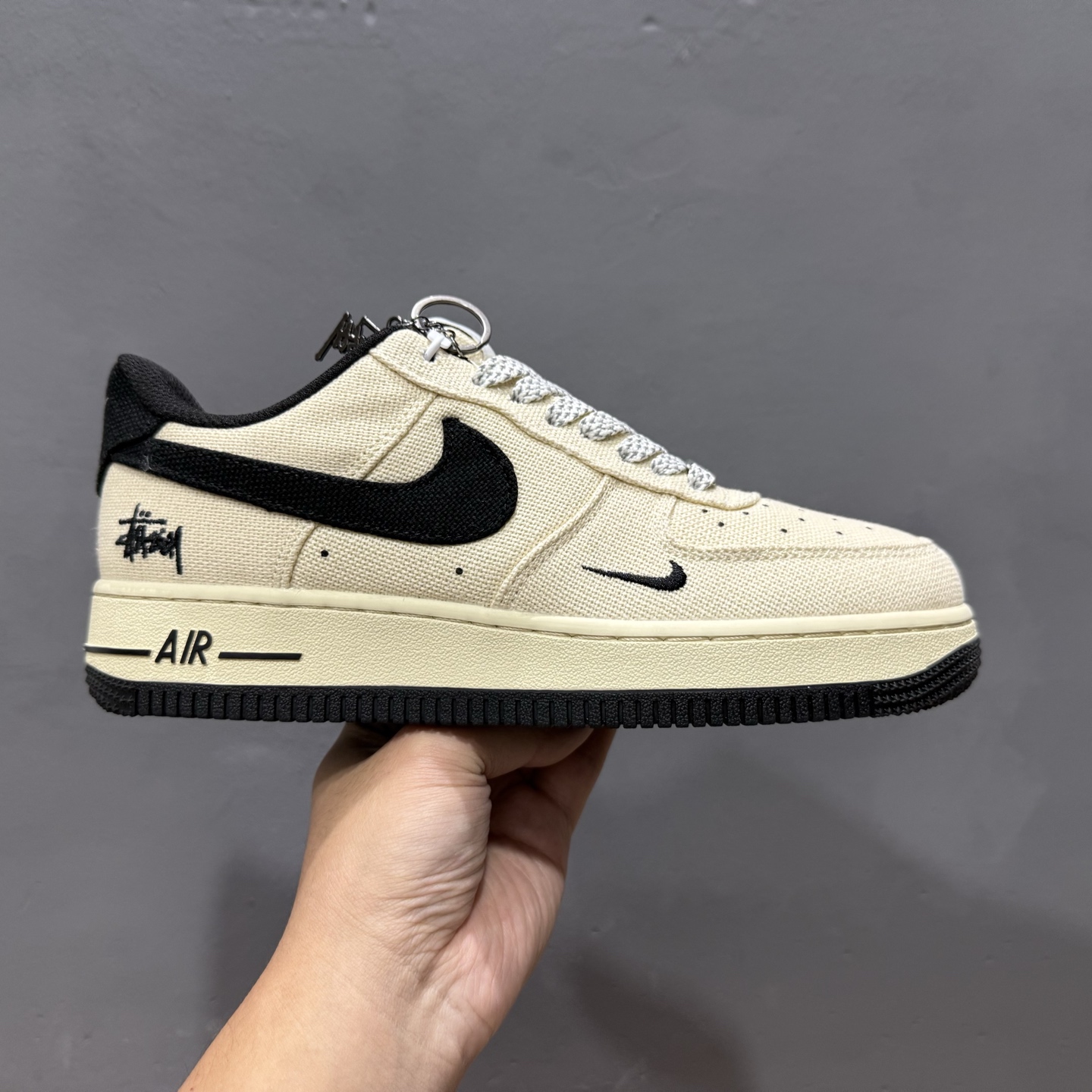 Nike Air Force 1’07 斯图西 联名 米白黑 XX3168-153