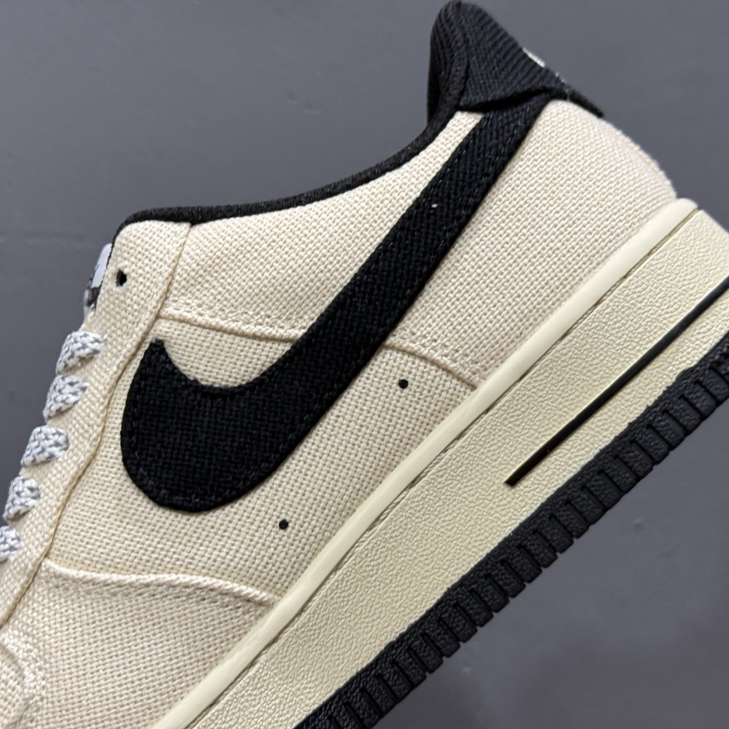 Nike Air Force 1'07 斯图西 联名 米白黑 XX3168-153