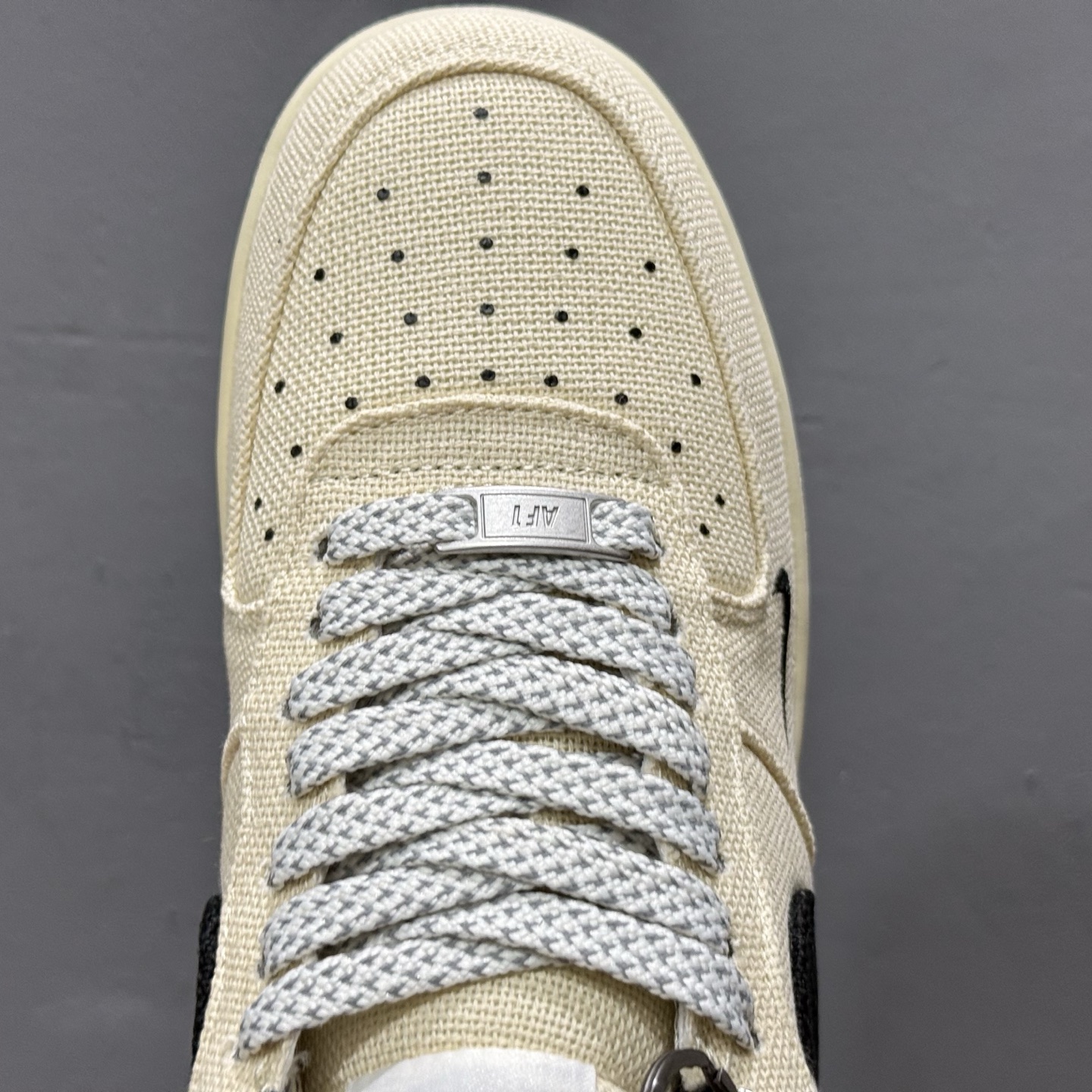 Nike Air Force 1'07 斯图西 联名 米白黑 XX3168-153