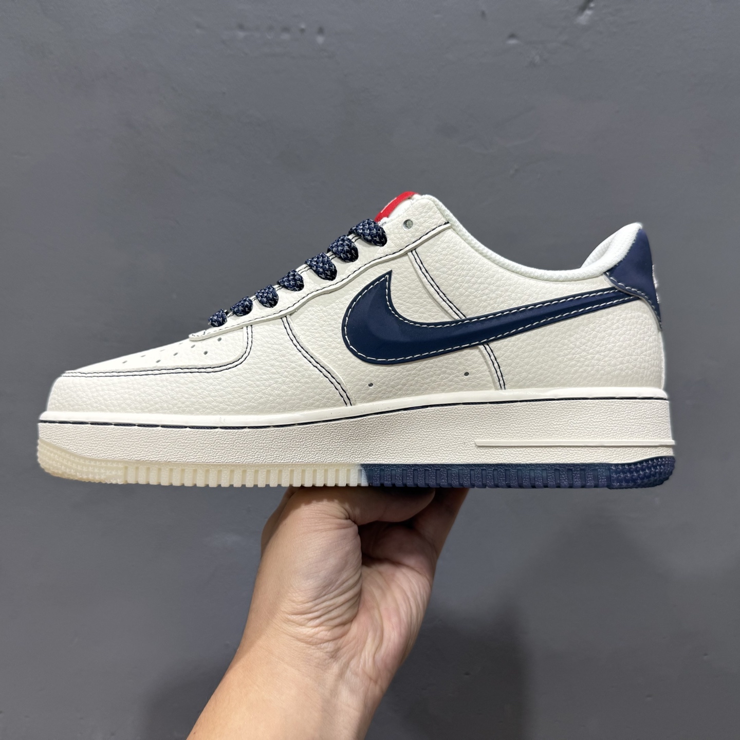 260 Nike Air Force 1'07 斯图西 联名 米白蓝 HH7518-072