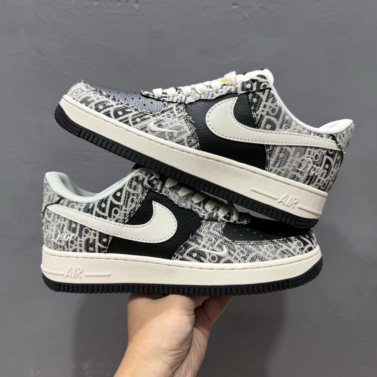 Nike Air Force 1'07 Dior 联名 黑白 XS1958-581