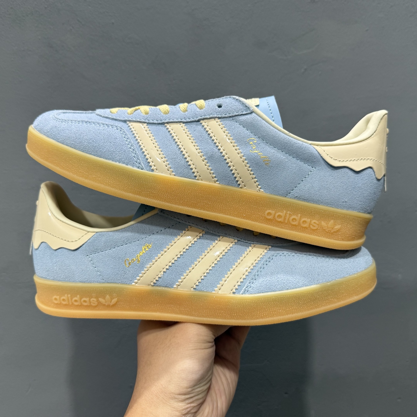 Ad Originals Gazelle Indoor 三叶草复古休闲防滑耐磨低帮板鞋 JR8029-111