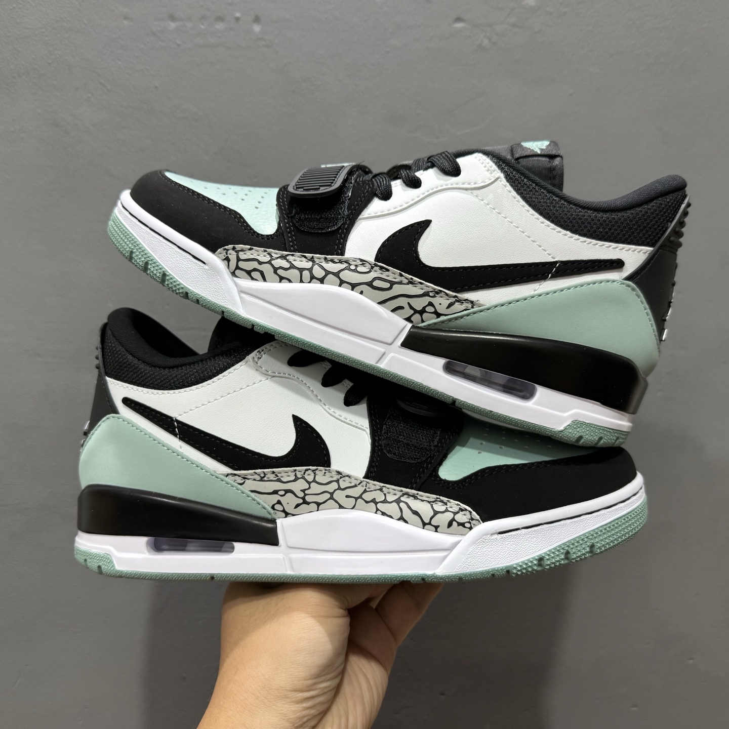 240 Air Jordan Legacy AJ312 Low 低帮复古篮球鞋 白绿 FQ7827-103