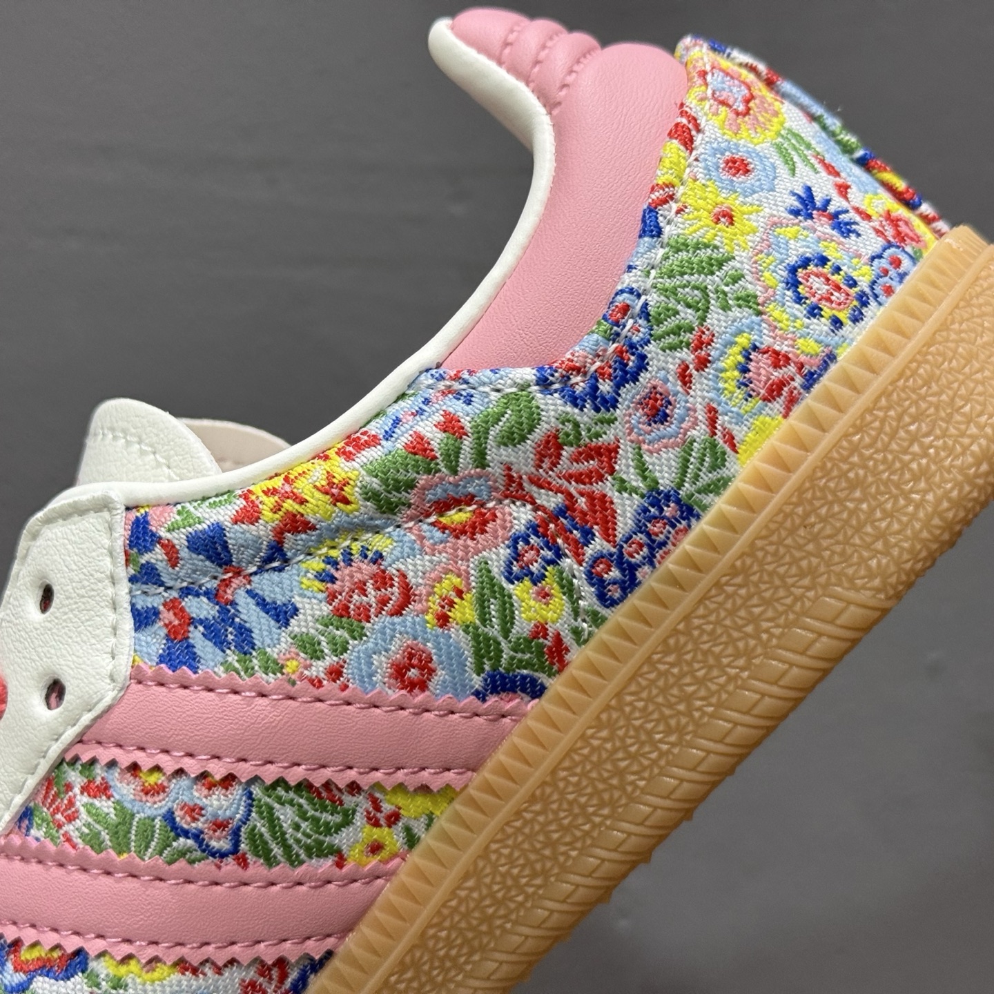 180 Adidas Originals Samba OG C 桑巴舞系列绅士德训足球风 花纹 百搭低帮休闲运动板鞋 JI0280