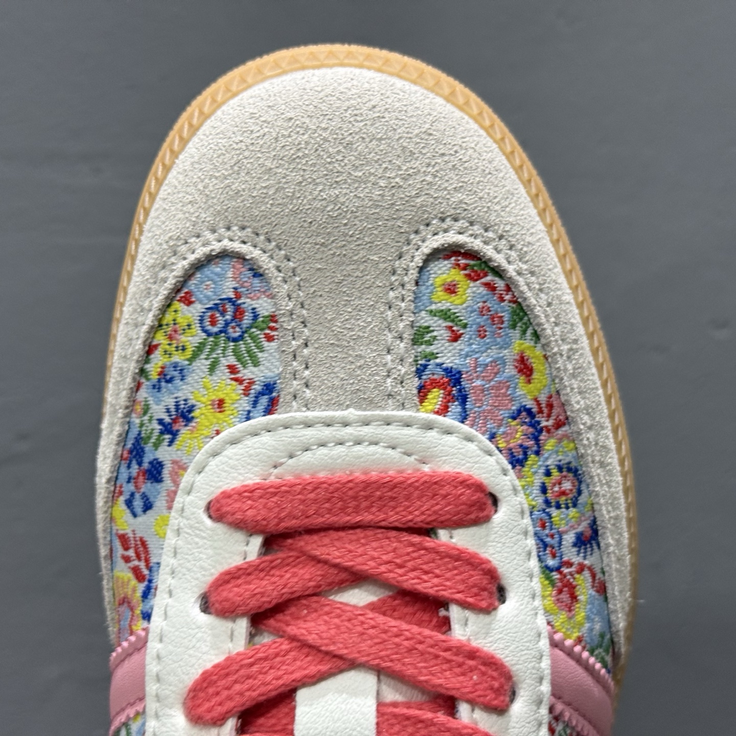 180 Adidas Originals Samba OG C 桑巴舞系列绅士德训足球风 花纹 百搭低帮休闲运动板鞋 JI0280
