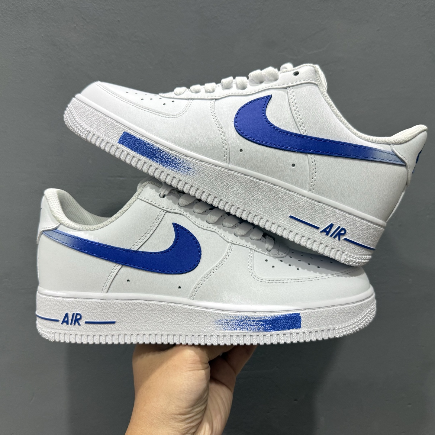 Nike Air Force 1'07 Low 二次元主题 渐变天空蓝 空军一号低帮休闲板鞋 ZH0316-076