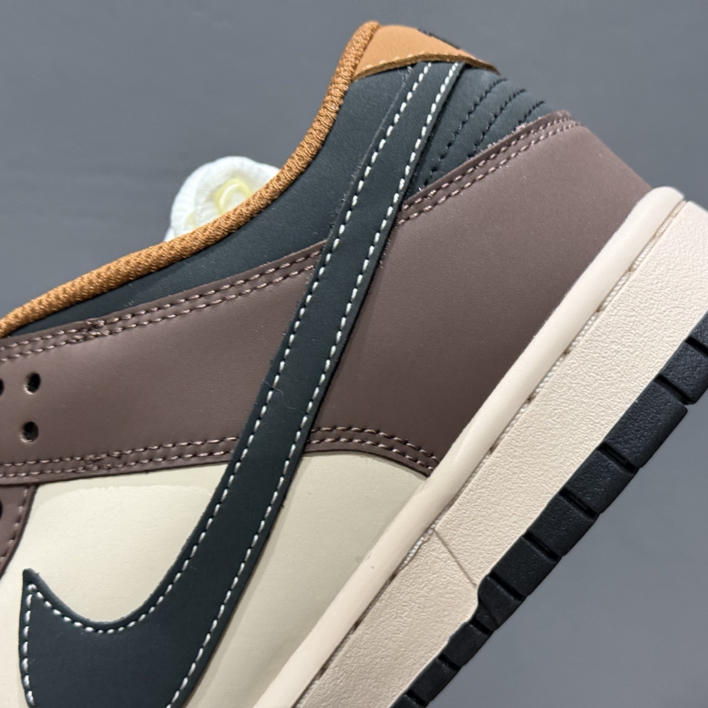 280 Nike SB Dunk Low 黑棕配色 低帮休闲运动滑板板鞋 MU0232-370