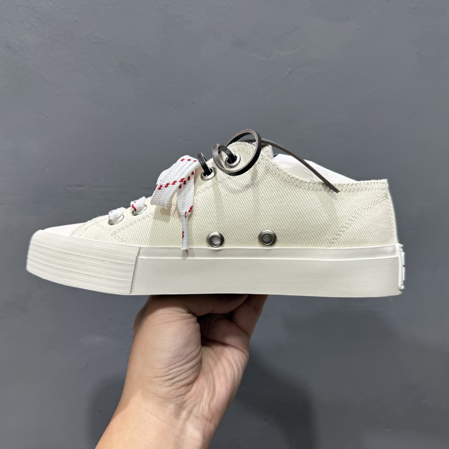 350 MiuMiu 缪缪 最新款 水洗 丹宁 牛仔布 帆布鞋 厚底 休闲 运动鞋