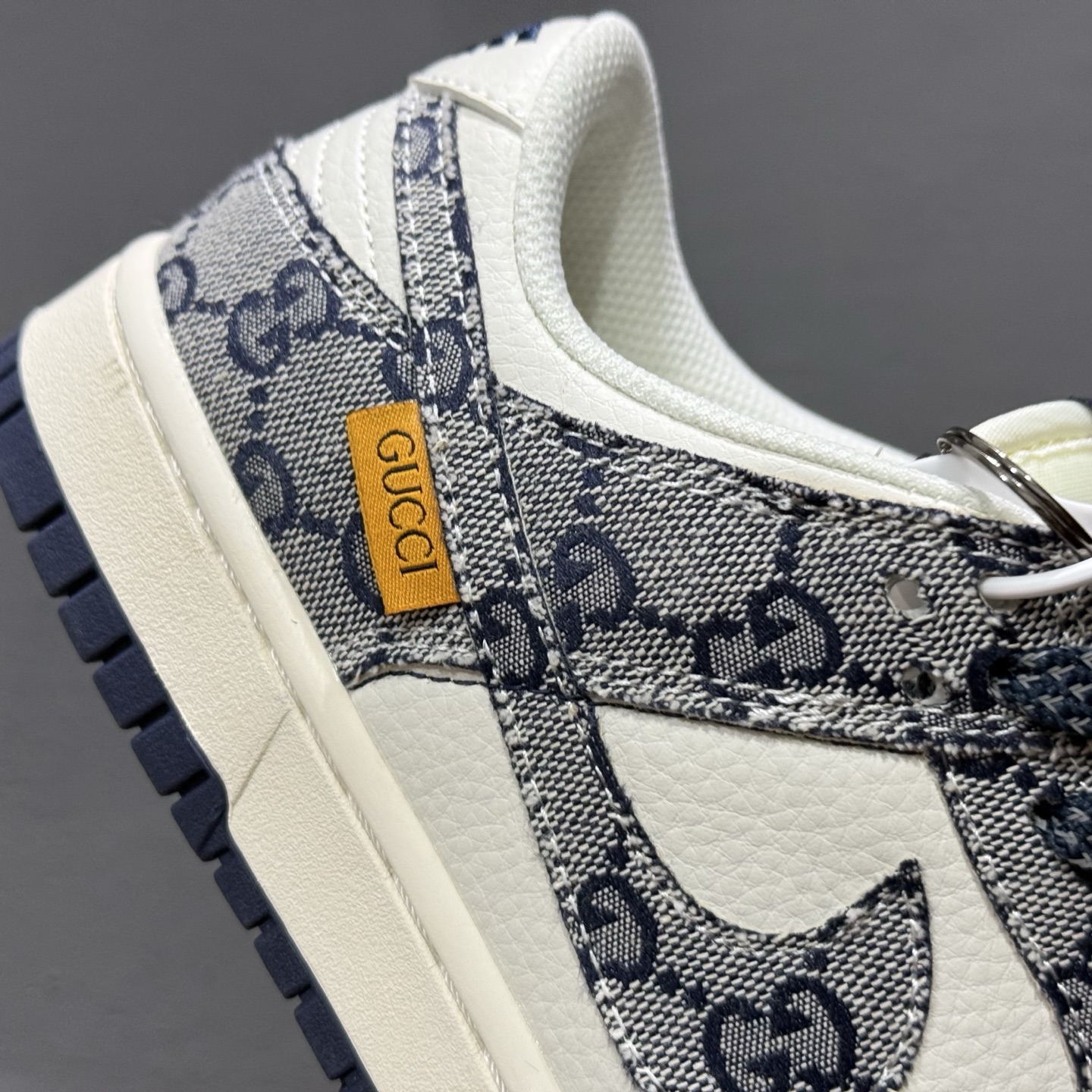 220 nike sb dunk low 古驰联名-灰花纹 高端定制 低帮休闲板鞋 BB9676-313