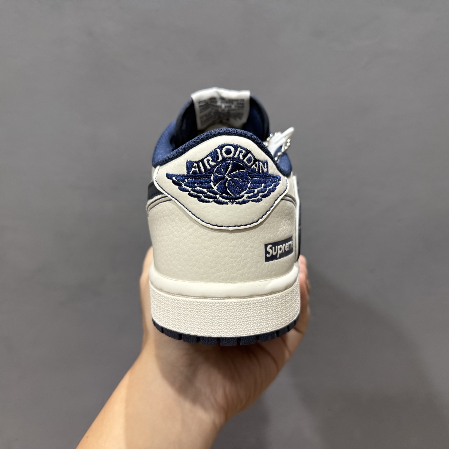 280 定制 Air Jordan 1 Low ow SP 米白蓝 DH0223-355