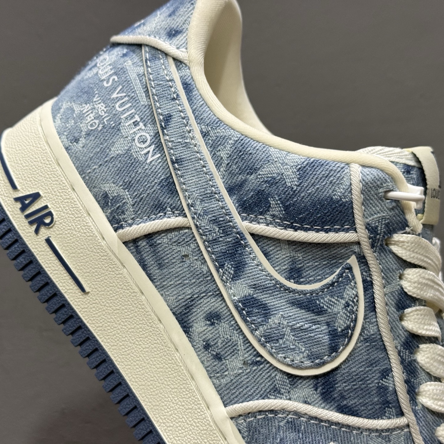Nike Air Force 1'07 Low LV联名 蓝牛仔 空军一号低帮休闲板鞋 SC9207-532