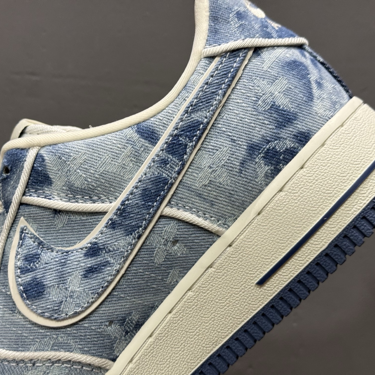 Nike Air Force 1'07 Low LV联名 蓝牛仔 空军一号低帮休闲板鞋 SC9207-532