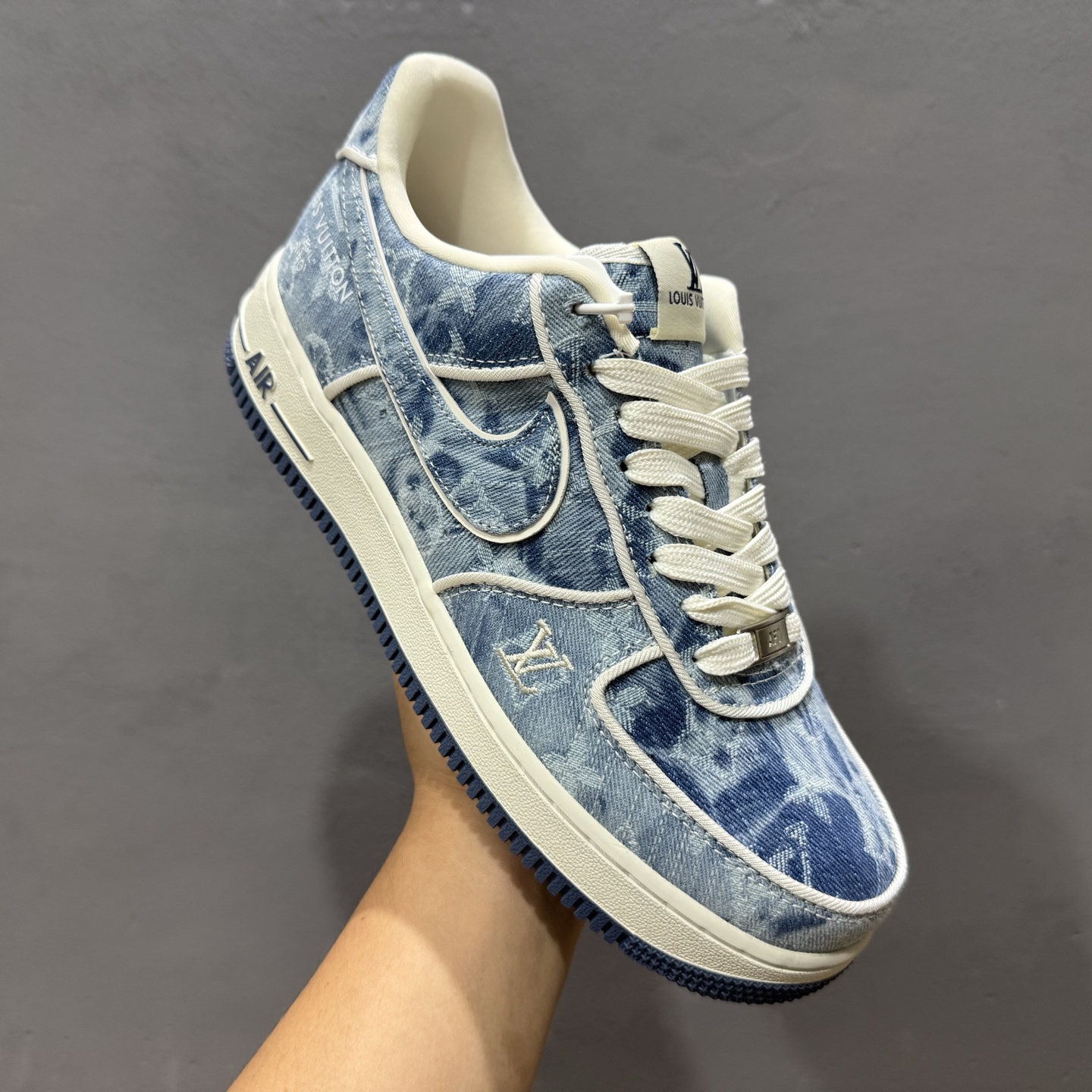Nike Air Force 1'07 Low LV联名 蓝牛仔 空军一号低帮休闲板鞋 SC9207-532