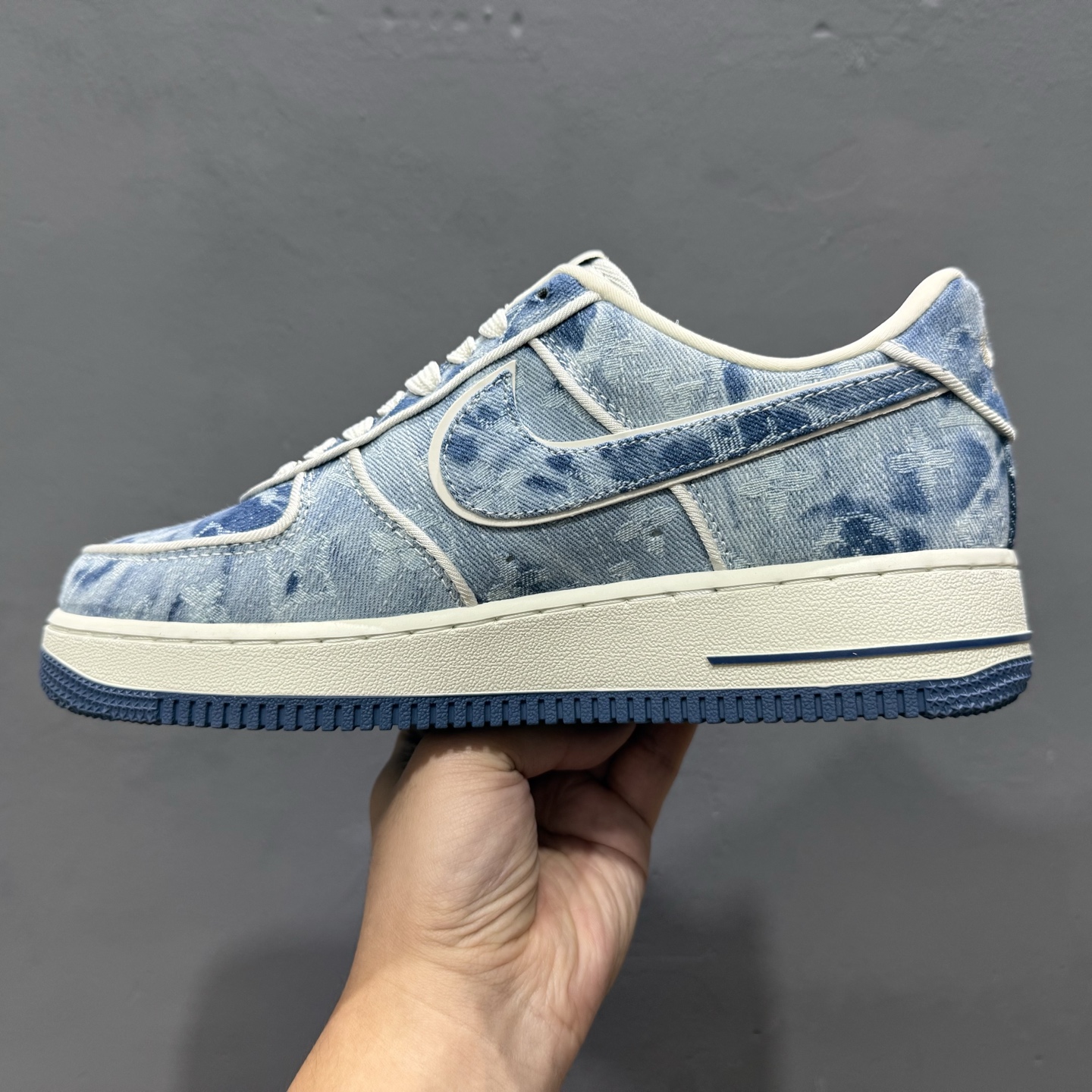 Nike Air Force 1'07 Low LV联名 蓝牛仔 空军一号低帮休闲板鞋 SC9207-532