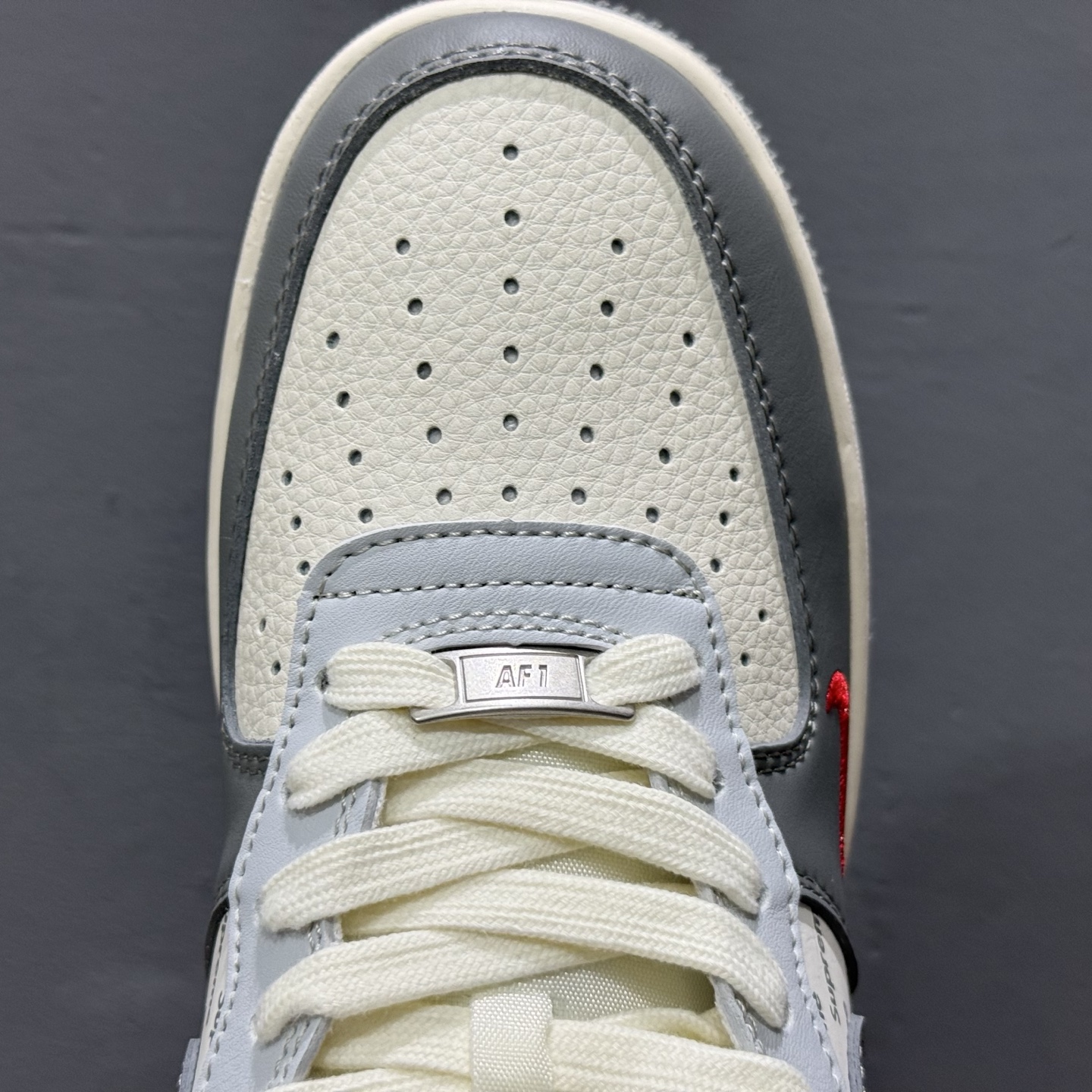 260 Nike Air Force 1'07 北面 联名 灰白 JJ2508-715