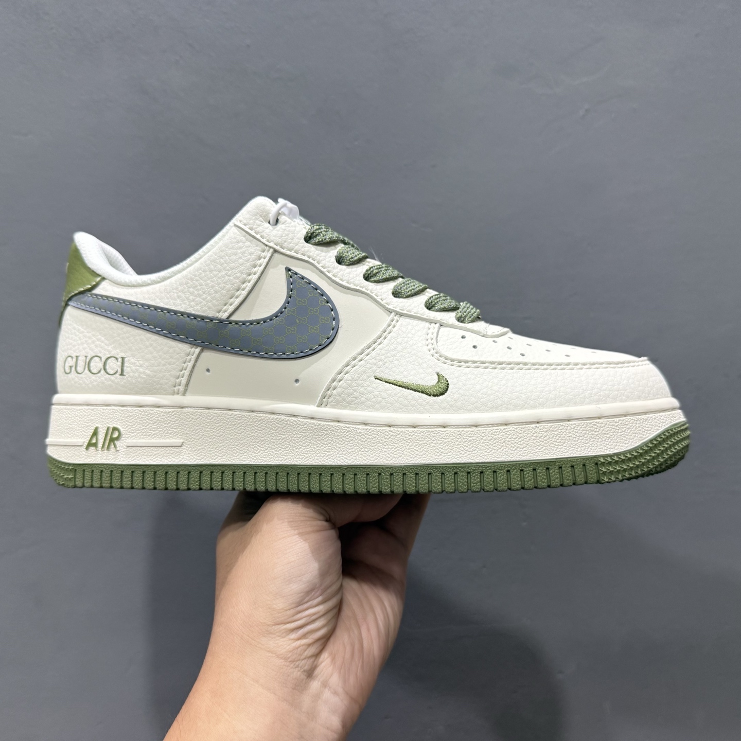 260 NIke Air Force 1 ‘07 Low “古驰联名——绿灰花纹”空军一号 低帮 XS1958-563