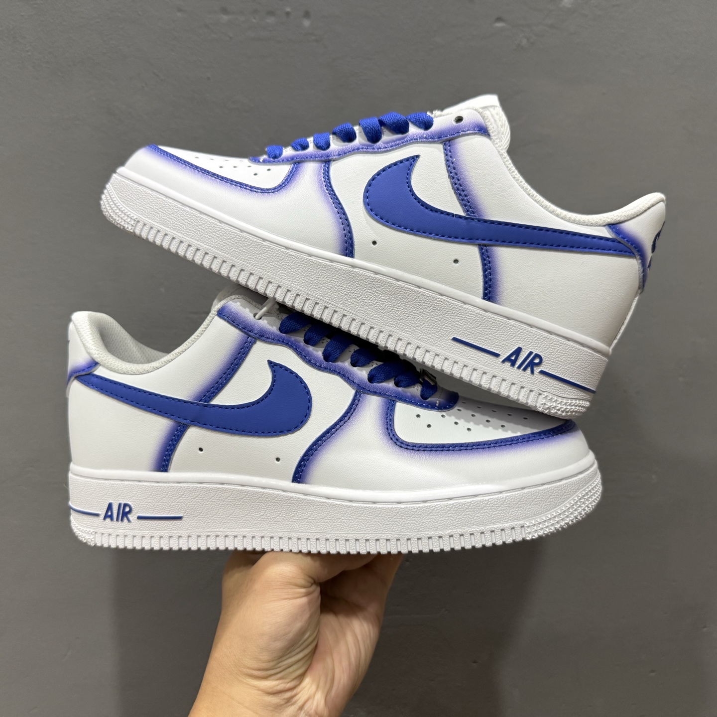 260 Nike Air Force 1 Low’07蓝色星球 空军一号低帮休闲板鞋 ZH0316-079