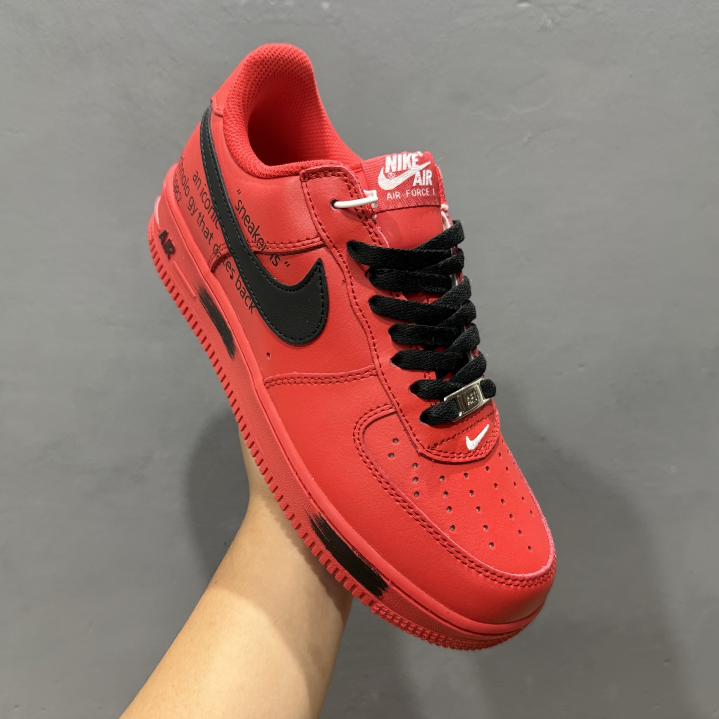 Nike Air Force 1'07 Low 西瓜红 空军一号低帮休闲板鞋 FD7039-600