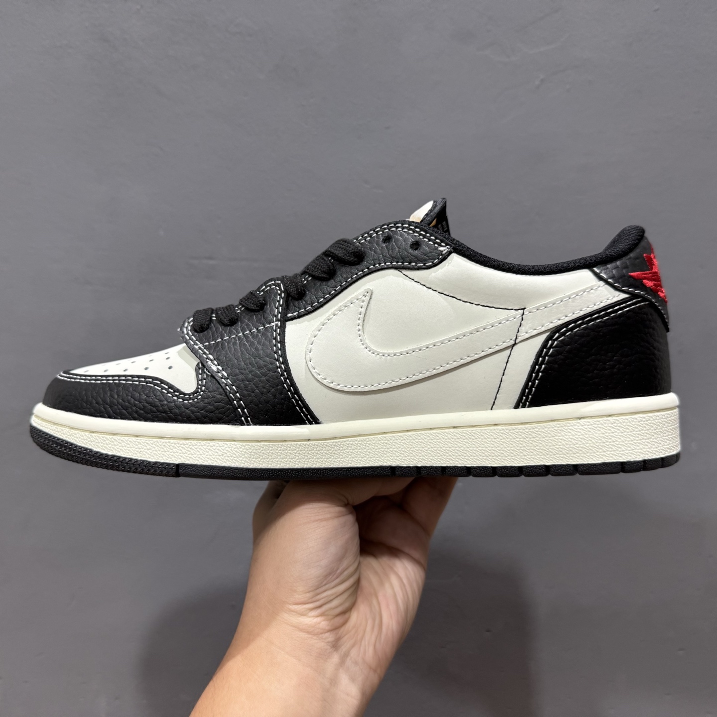 280 SC版 Air Jordan 1 Low AJ1 乔1 北面联名 高端定制 低帮复古篮球鞋 XZ5749-007