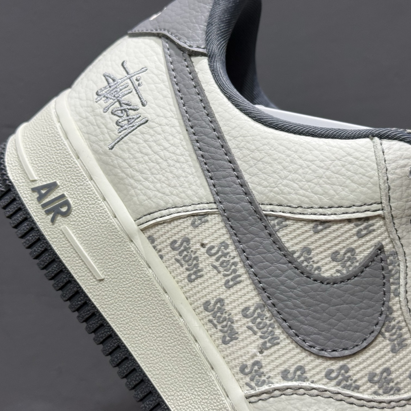 260 SC版 Nike Air Force 1'07 Low 斯图西联名 织布 空军一号低帮休闲板鞋 BZ6808-101