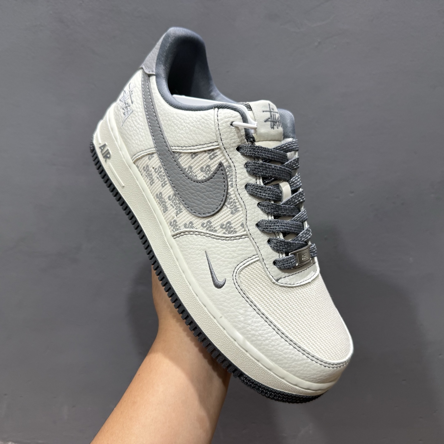 260 SC版 Nike Air Force 1'07 Low 斯图西联名 织布 空军一号低帮休闲板鞋 BZ6808-101