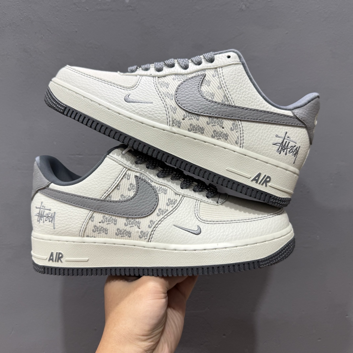 260 SC版 Nike Air Force 1'07 Low 斯图西联名 织布 空军一号低帮休闲板鞋 BZ6808-101