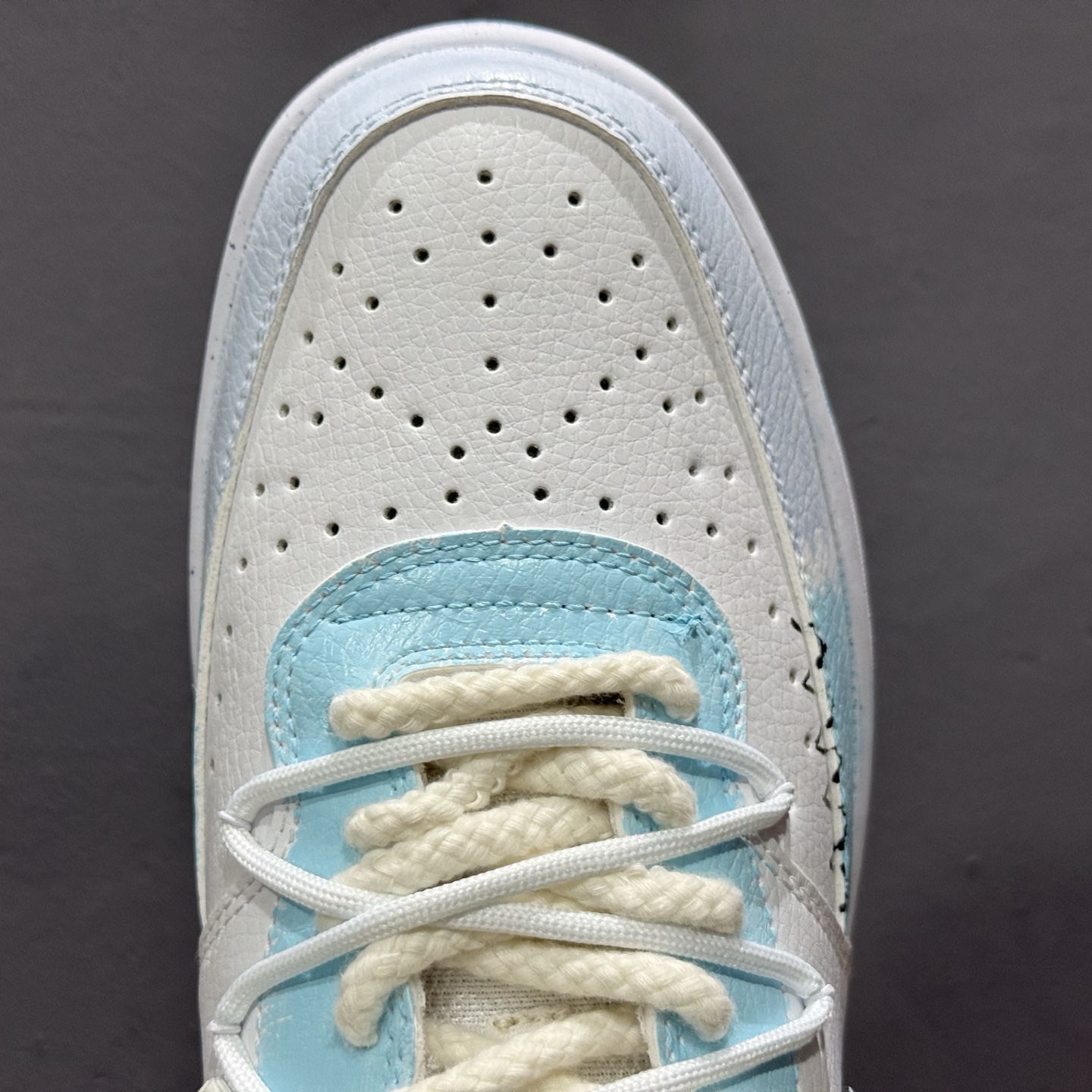 【定制球鞋】Nike Court Vision 1 梦熠星河 蓝灰色 DH2987-101