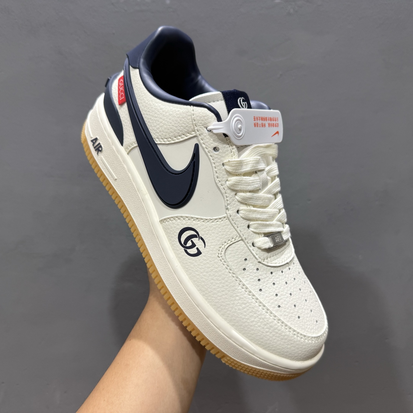 260 Nike Air Force 1'07 GUCCI 联名 米白 XS3464-576