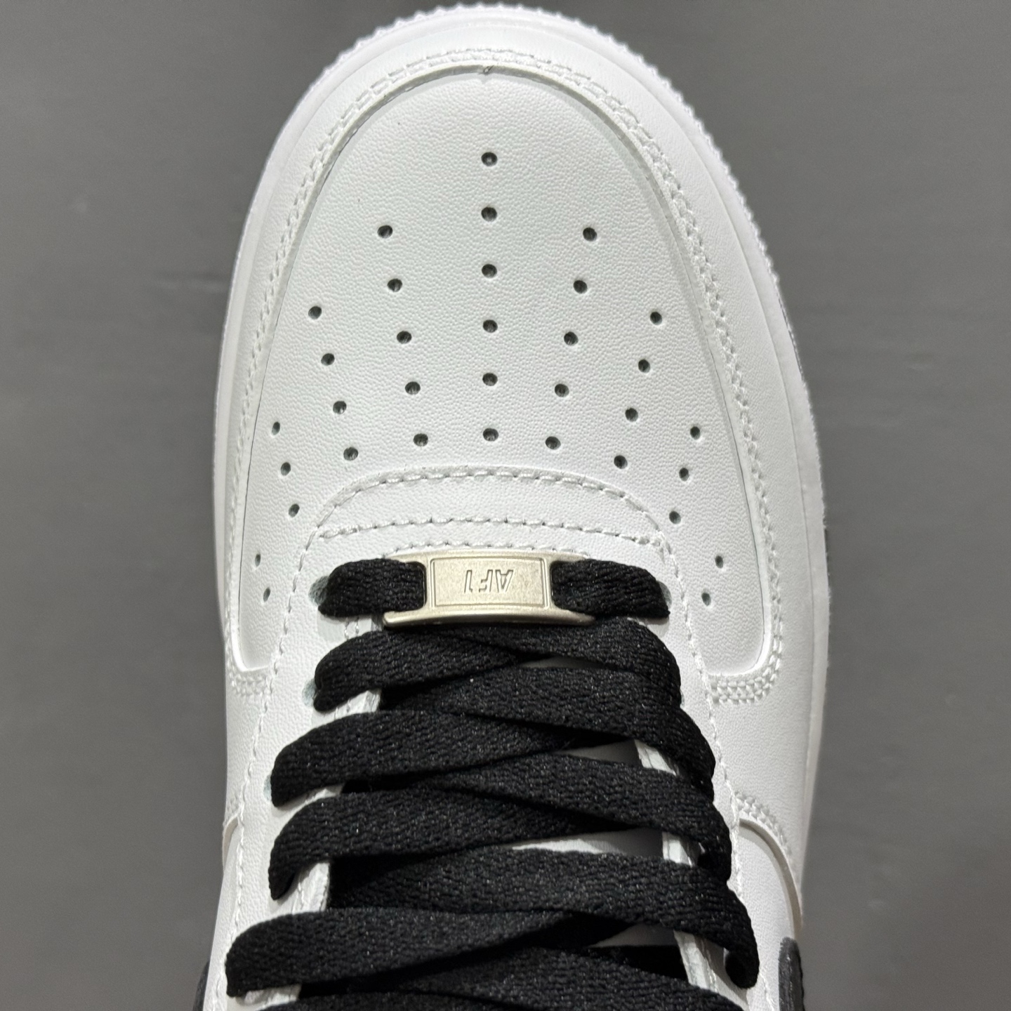 260 Nike Air Force 1 Low 07 高街 做旧 白黑 ZH0316-078