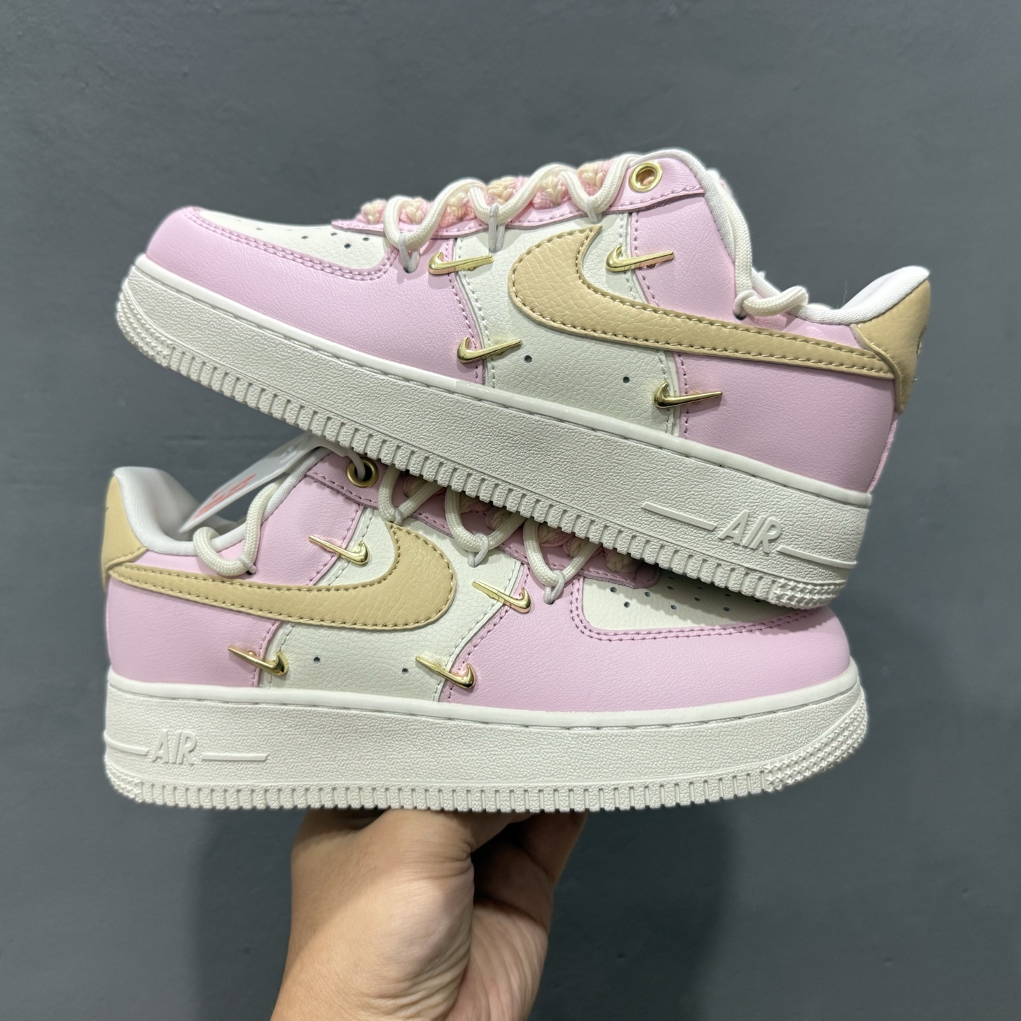 Nike Air Force 1'07 Low 粉糖蜜语 空军一号低帮休闲板鞋 ZB2574-600