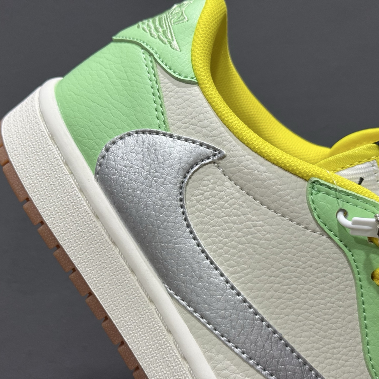 定制 Air Jordan 1 Low ow SP 倒钩联名 青米银 DN6901-092