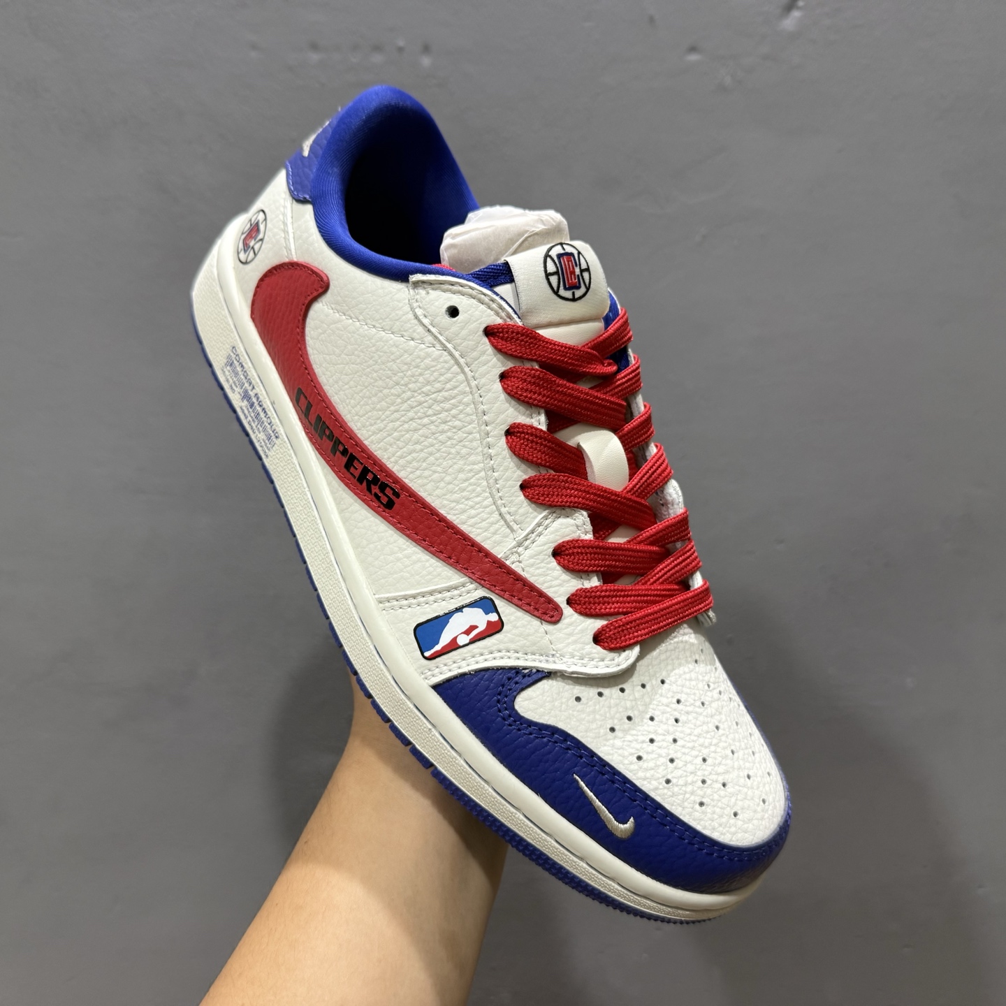 280 Travis Scott x Fragment Design x Air Jordan 1 Low OG SP AJ1 洛杉矶快船联名 低帮文化休闲板鞋 SC9207-026