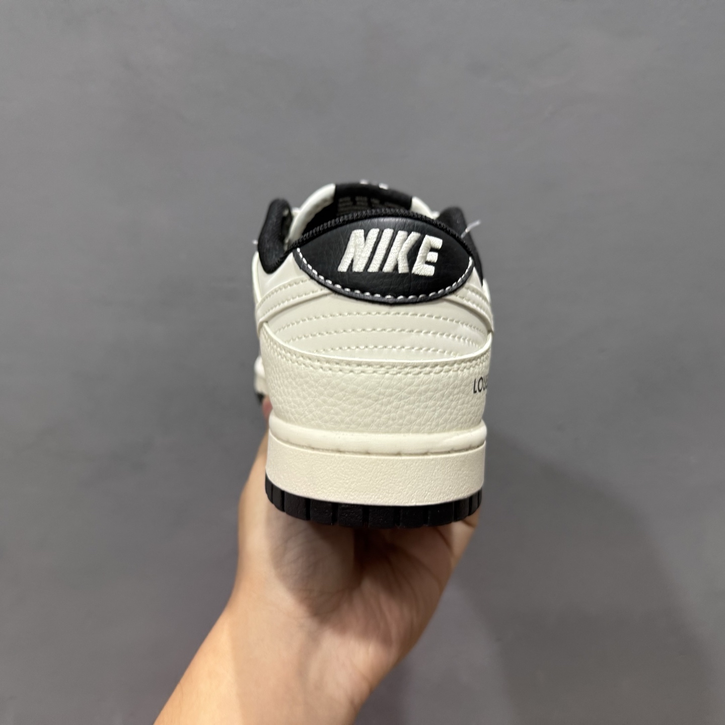 280 Nike SB Dunk Low LV联名 黑白织布白勾 周年高端定制 低帮休闲板鞋 FC1688-229
