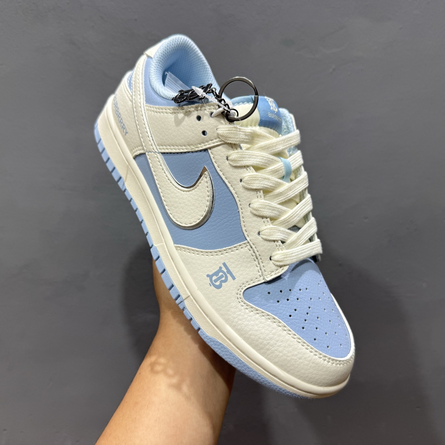 220 Nk SB Dunk Low 巴宝莉联名-邦迪蓝 周年高端定制 低帮休闲板鞋 BB5252-601