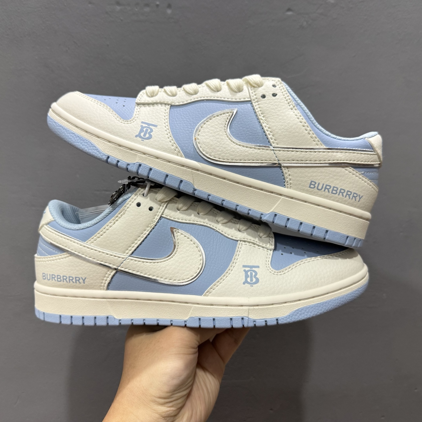 220 Nk SB Dunk Low 巴宝莉联名-邦迪蓝 周年高端定制 低帮休闲板鞋 BB5252-601