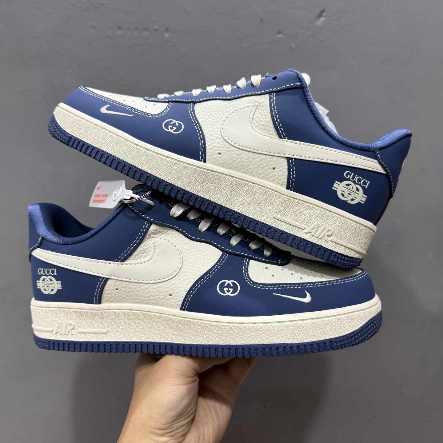 260 Nike Air Force 1'07 GUCCI 联名 蓝白 KK1988-085