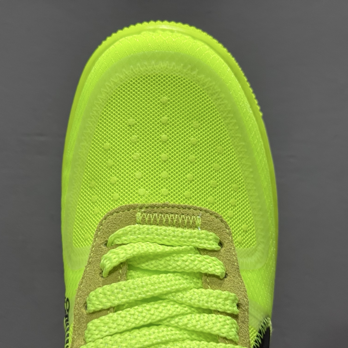 ￥220 Off White x Nk Air Force 1 Low OW 联名透明黄 AO4606-700