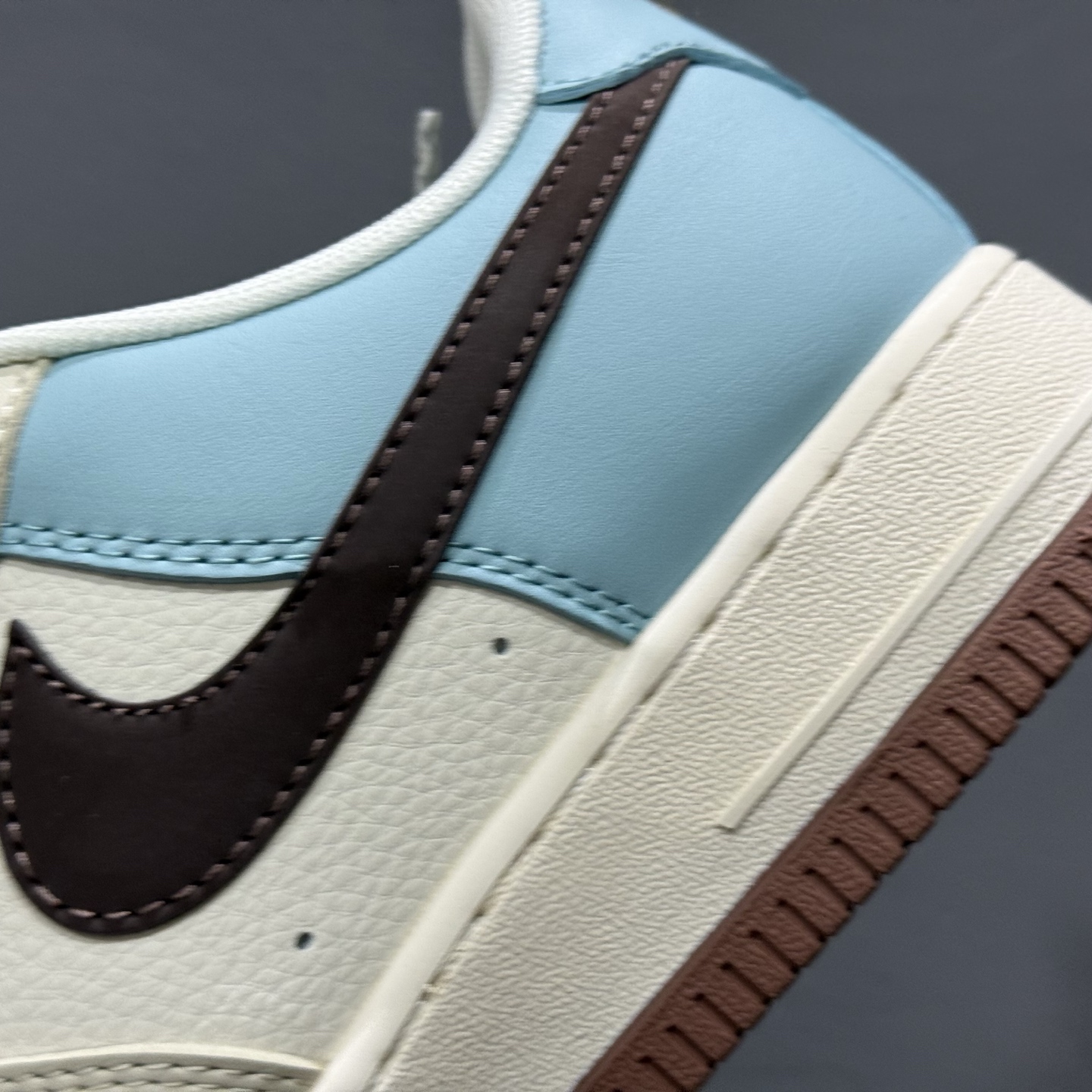 Nike Air Force 1'07 LV 联名 白黑蓝 JJ2508-702