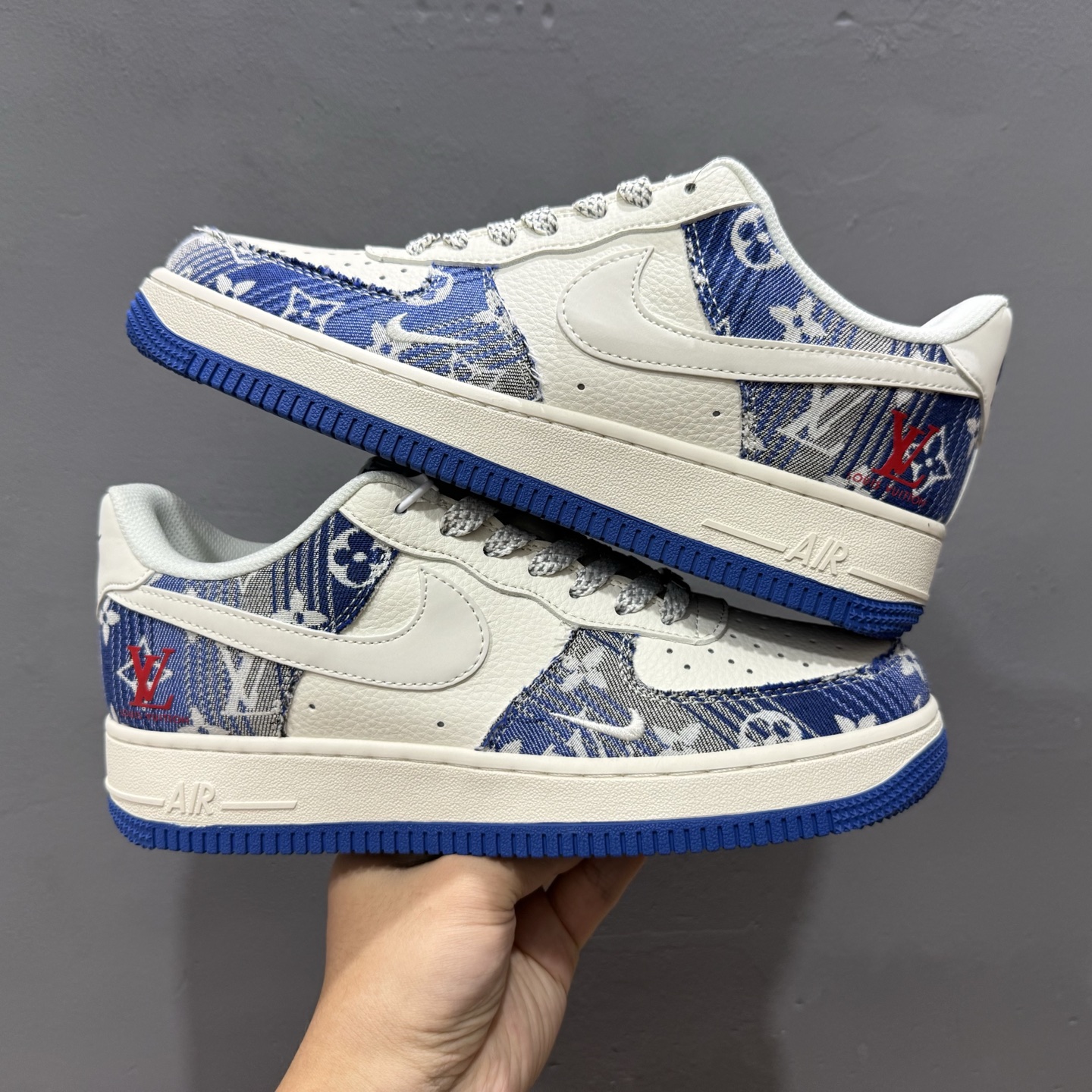 Nike Air Force 1'07 LV 联名 蓝白 XS1958-586