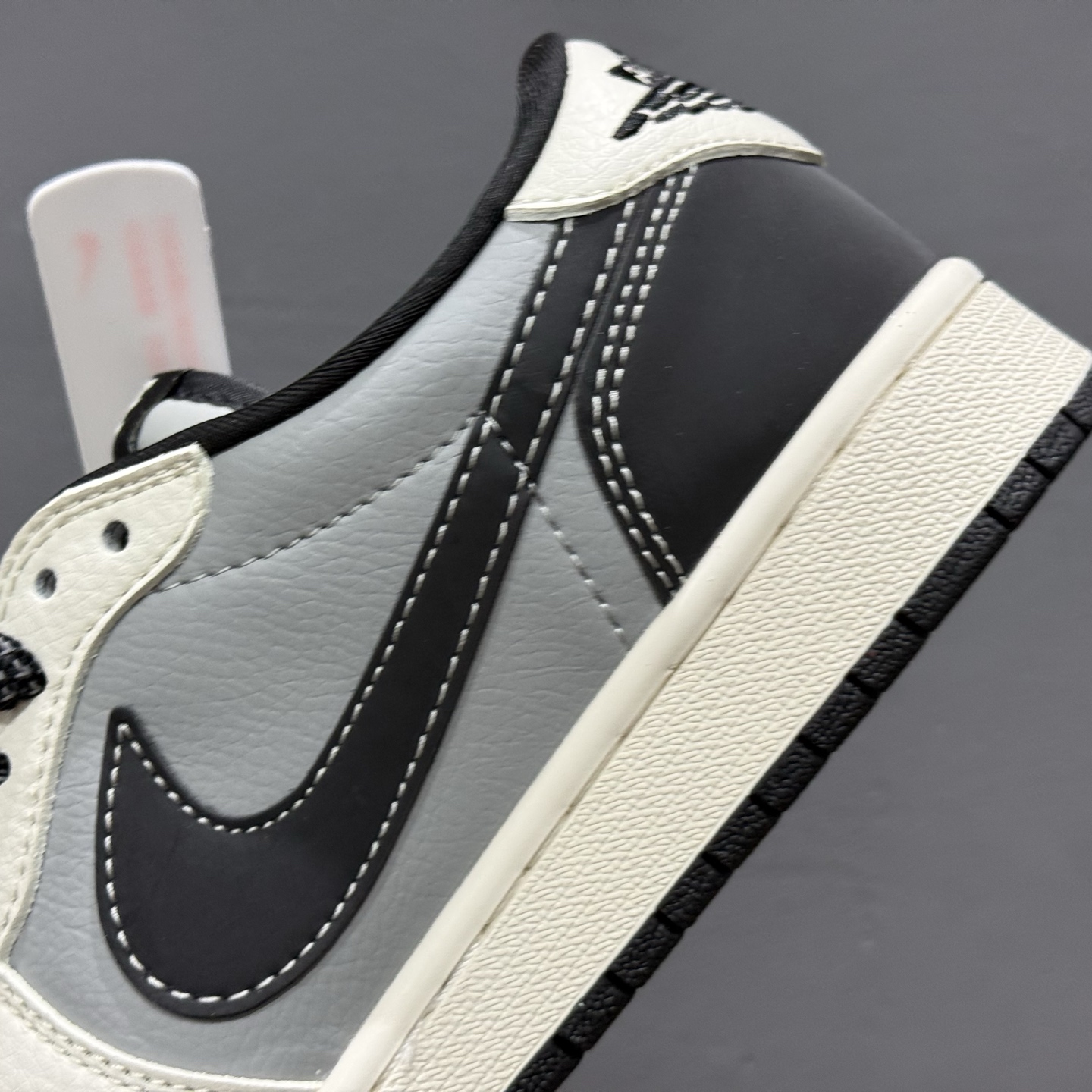 220 Travis Scott x Nike Air Jordan 1 Low x BAPE Air Jordan 1 Low 反转白灰蓝小钩满天星倒钩 BB6511-622