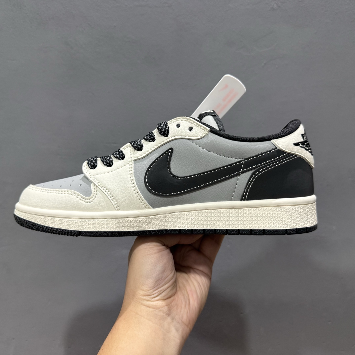 220 Travis Scott x Nike Air Jordan 1 Low x BAPE Air Jordan 1 Low 反转白灰蓝小钩满天星倒钩 BB6511-622