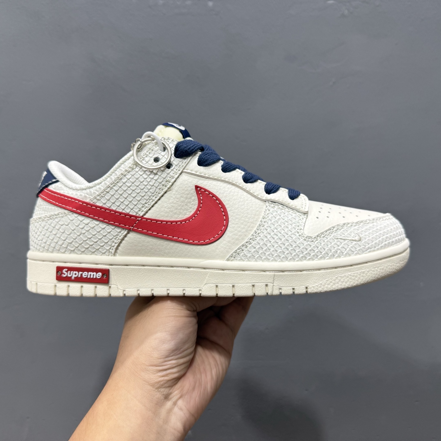 220 Nk SB Dunk Low Supreme联名-白龙鳞 周年高端定制 低帮休闲板鞋 BB8685-101