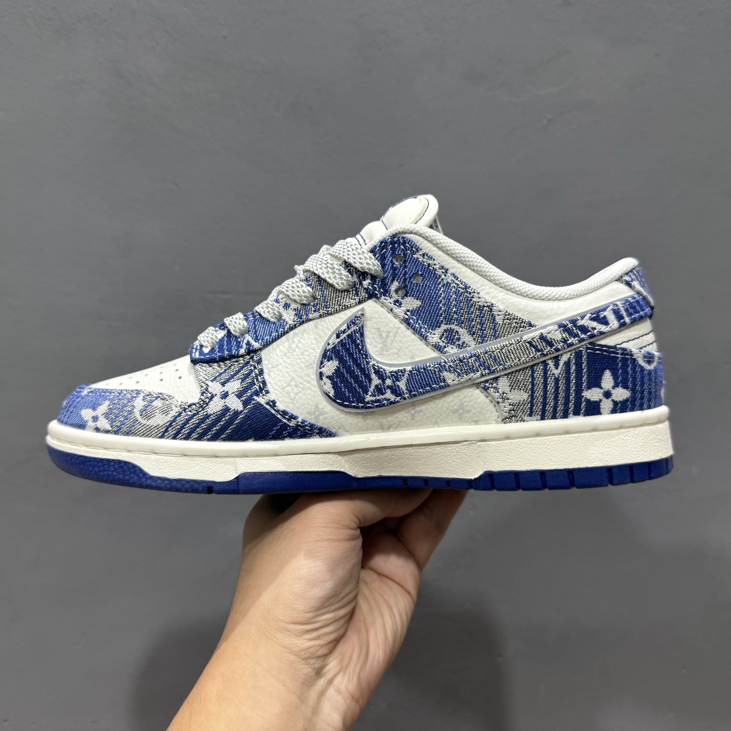 Nike SB Dunk Low LV联名 蓝牛仔 低帮休闲板鞋 SC9772-808