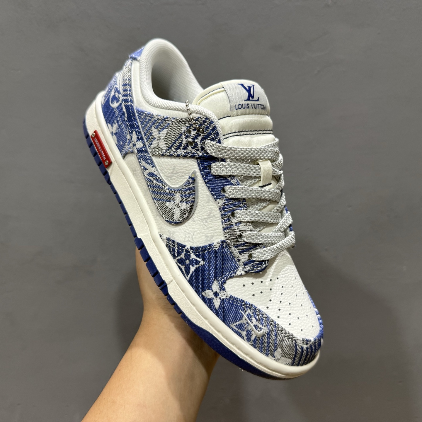 Nike SB Dunk Low LV联名 蓝牛仔 低帮休闲板鞋 SC9772-808