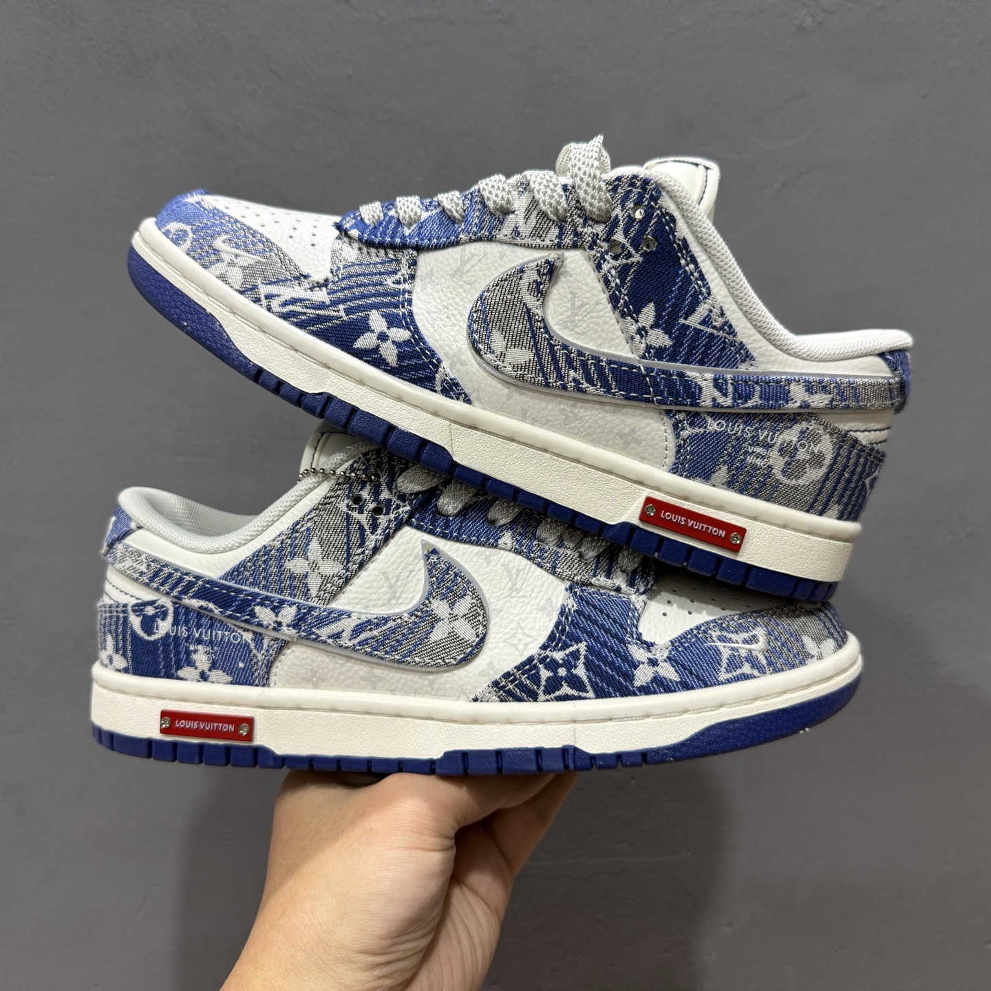 Nike SB Dunk Low LV联名 蓝牛仔 低帮休闲板鞋 SC9772-808