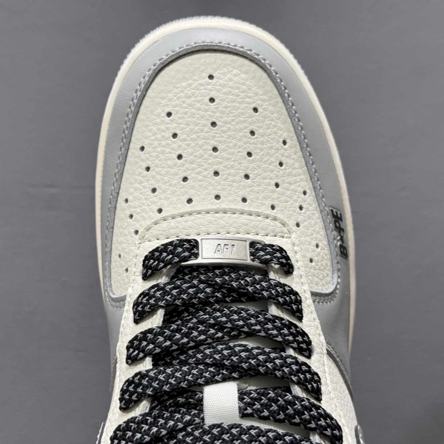 Nike Air Force 1'07 猿人头 联名 灰白 XS1958-571